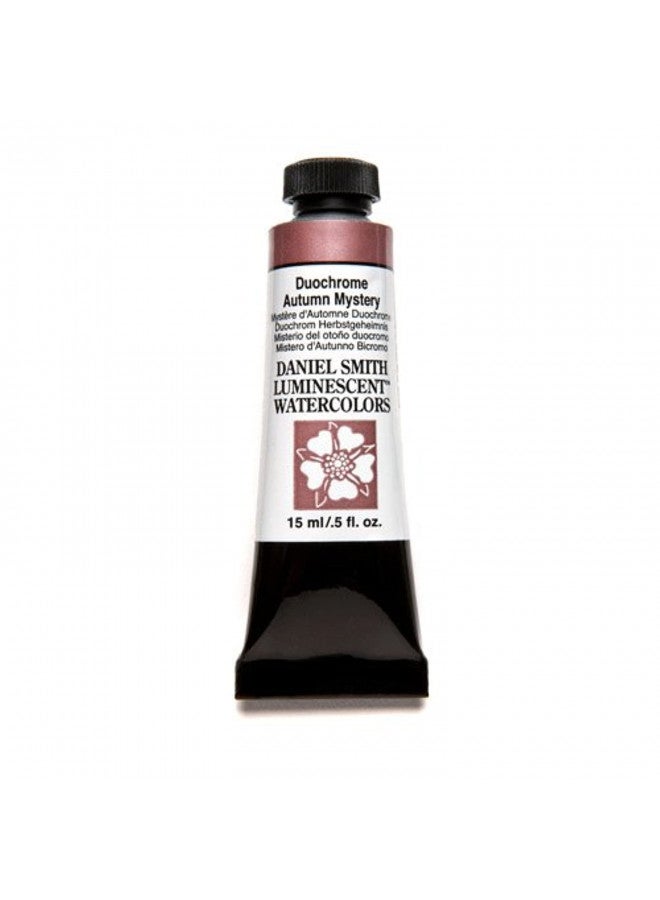 DANIEL SMITH Extra Fine Watercolor 15ml Paint Tube, Duochrome, Autumn Mystery (284640047), 0.5 Fl Oz (Pack of 1) - Image 1
