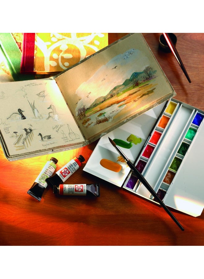 DANIEL SMITH Extra Fine Watercolor 15ml Paint Tube, Duochrome, Autumn Mystery (284640047), 0.5 Fl Oz (Pack of 1) - Image 2