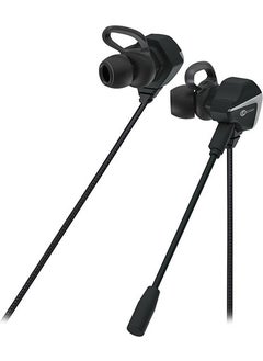 lecoo Lenovo HT105 3.5mm Jack In-Ear Gaming Headset with Removable Microphone Black  - Image 2