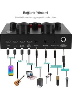Qasul Studio Recording Kit with Audio Mixer  - Image 3