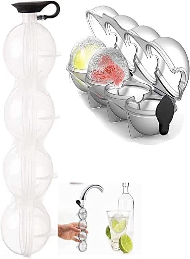 قالب كرة الثلج الرباعي متعدد الألوان - Image 1