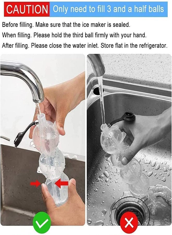 قالب كرة الثلج الرباعي متعدد الألوان - Image 5