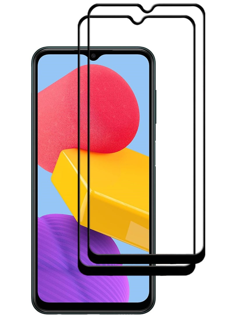 ACLIX 2 Pieces Antistatic ESD Dustproof Premium Quality High Definition Tempered Glass Screen Protector Designed For Samsung Galaxy M13 - Image 1