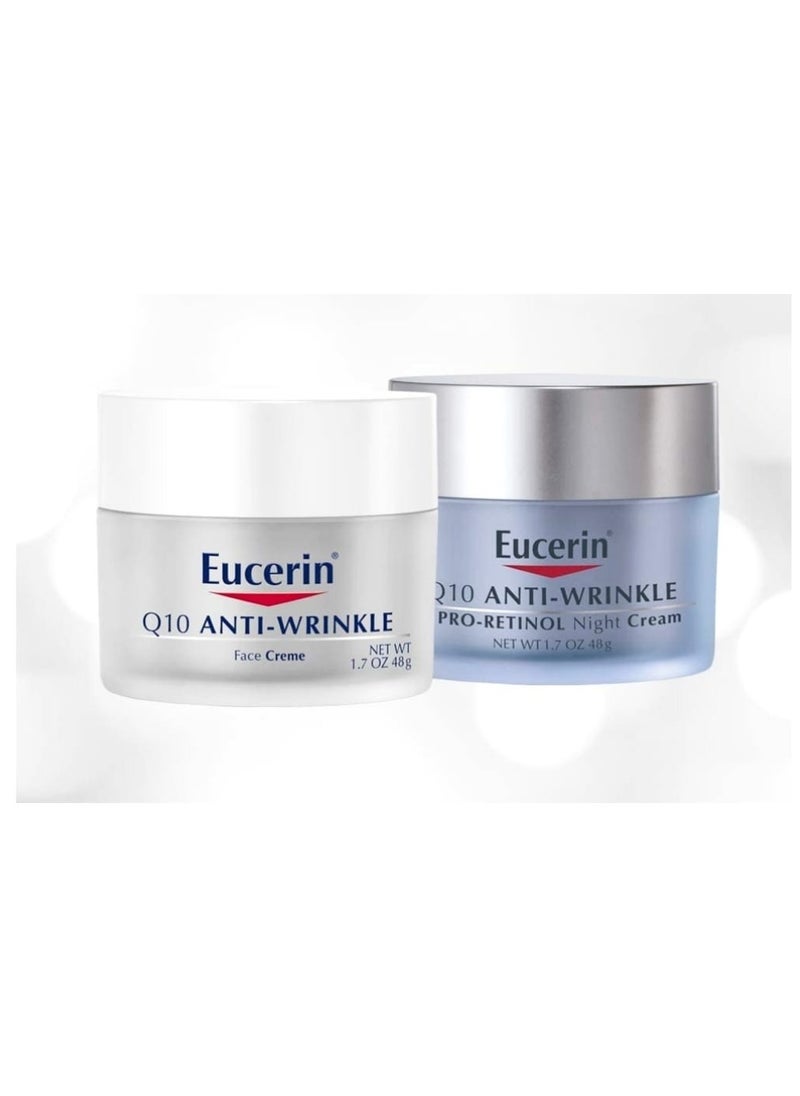 Eucerin Q10 Anti Wrinkle Face Cream Bundle, Day Cream and Night Cream For Face,(Pack of 2) - pzsku/Z70591FB369D2DE27E323Z/45/_/1704045555/1b127ef6-62a9-4db9-b202-18061a48a3a4