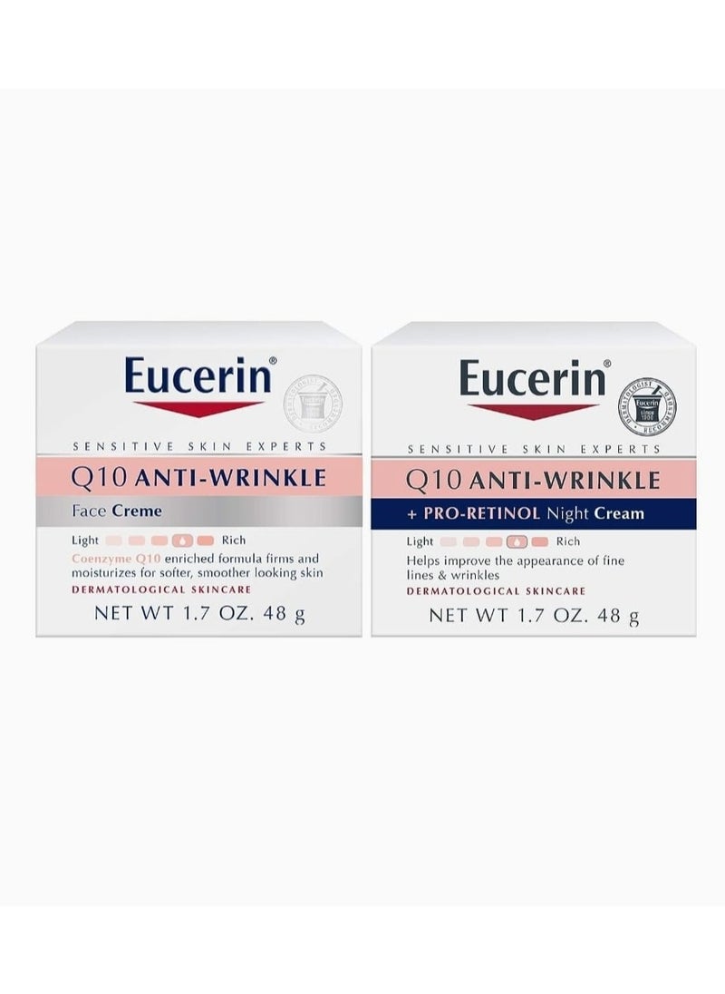 Eucerin Q10 Anti Wrinkle Face Cream Bundle, Day Cream and Night Cream For Face,(Pack of 2) - pzsku/Z70591FB369D2DE27E323Z/45/_/1704045585/df08ee98-2fe9-407d-8964-22373951ed10