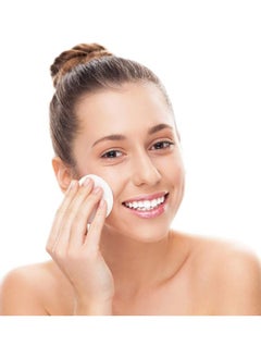 Cliganic Premium Cotton Rounds (100 Countx3), Makeup Remover Pads, Hypoallergenic, Lint-Free, 100% Pure Cotton  - Image 5