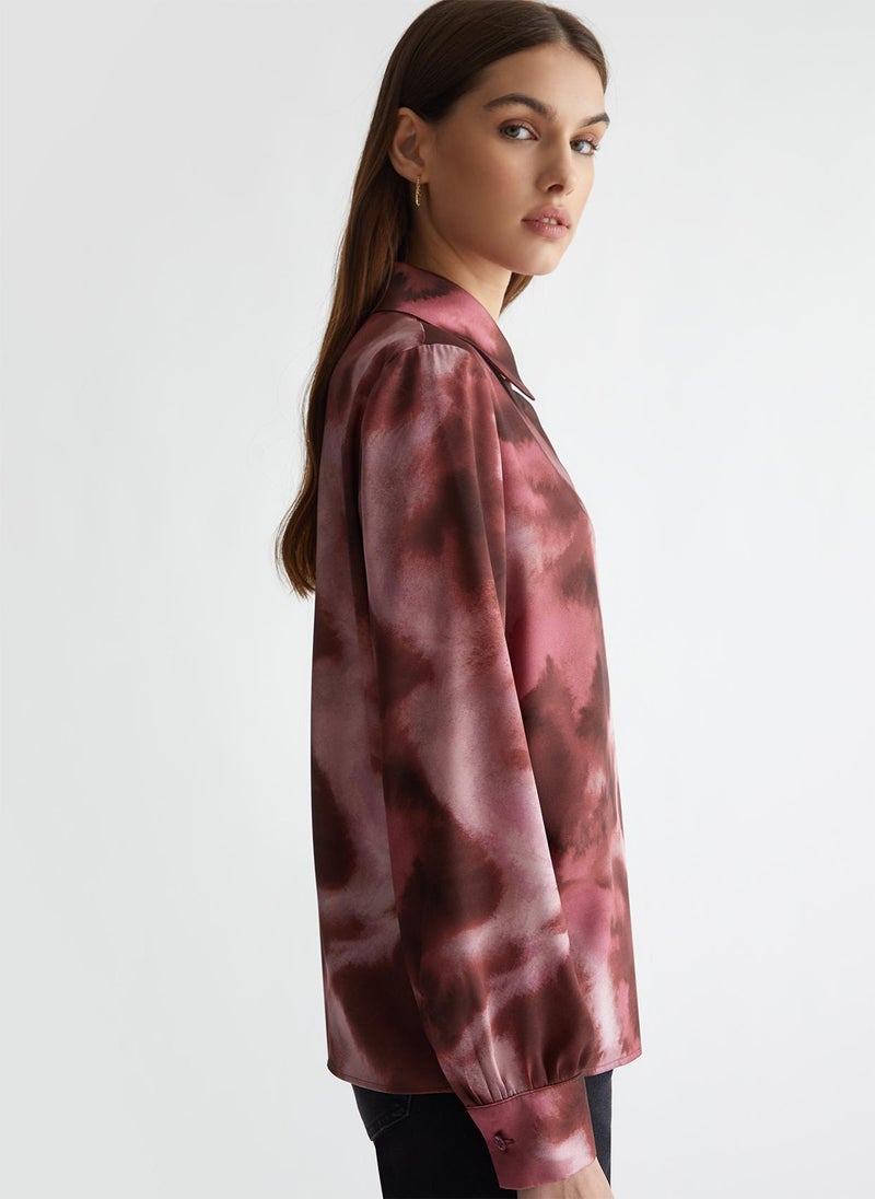 Liu Jo Printed satin shirt - Image 5