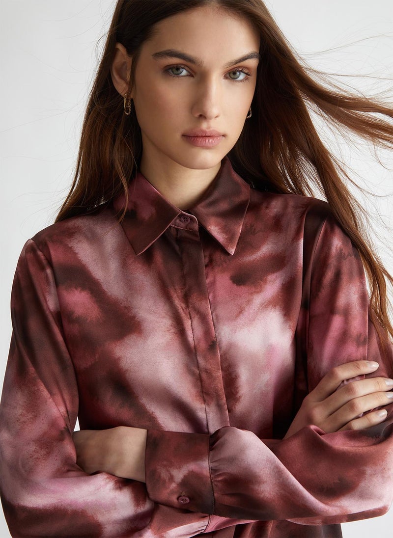 Liu Jo Printed satin shirt - Image 3