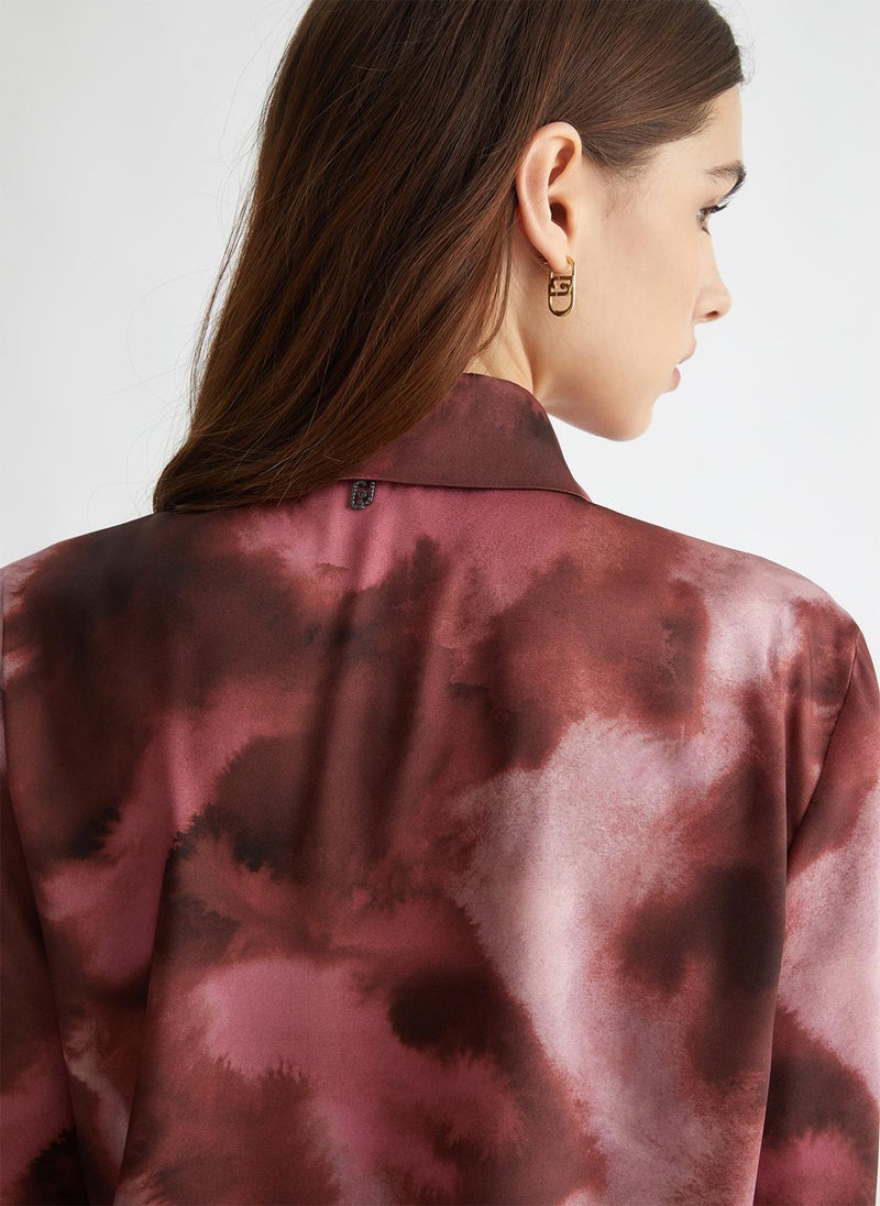 Liu Jo Printed satin shirt - Image 4