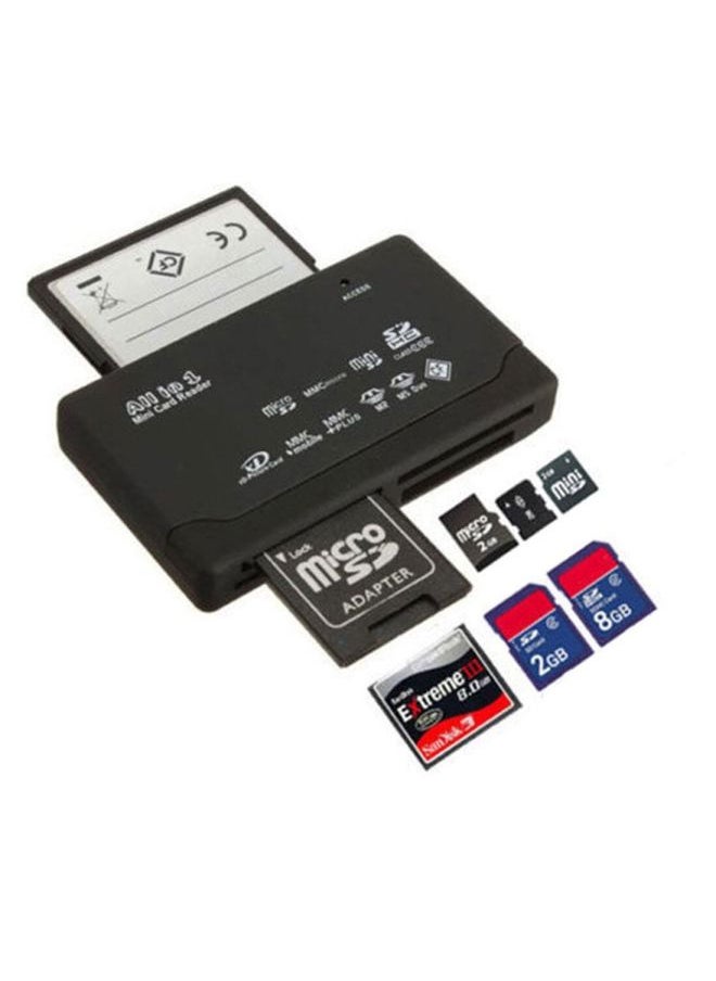 Generic - Digital Computer/card Reader/writer - High-speed Usb 3.0 Compact Flash Memory Card Reader/writer-Color:Black Support MS Long Stick (OPP Bag) - Image 1