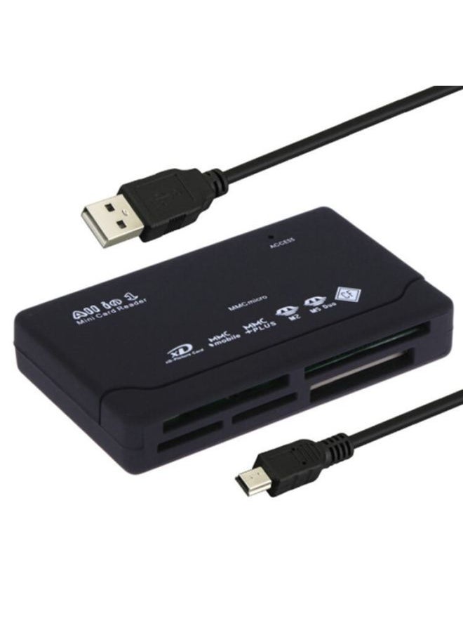Generic - Digital Computer/card Reader/writer - High-speed Usb 3.0 Compact Flash Memory Card Reader/writer-Color:Black Support MS Long Stick (OPP Bag) - Image 1