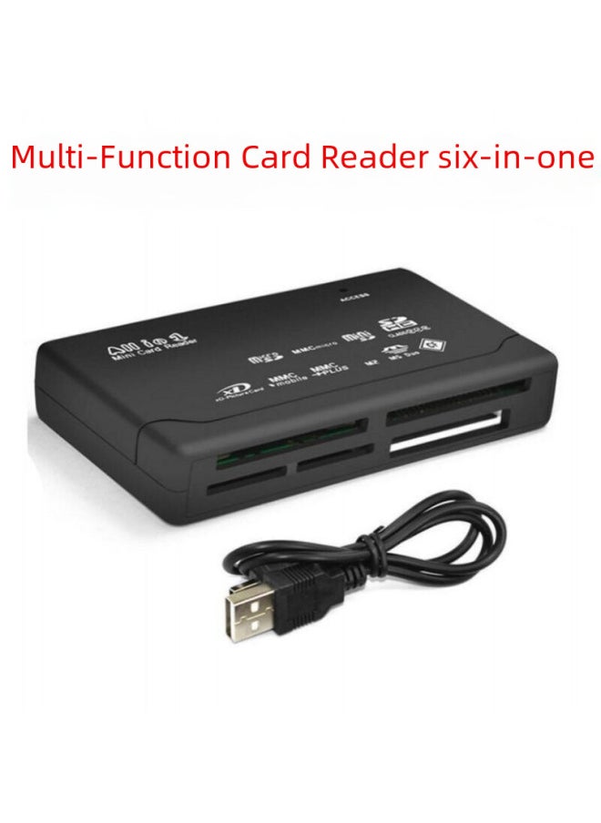 Generic - Digital Computer/card Reader/writer - High-speed Usb 3.0 Compact Flash Memory Card Reader/writer-Color:Black Support MS Long Stick (OPP Bag) - Image 1