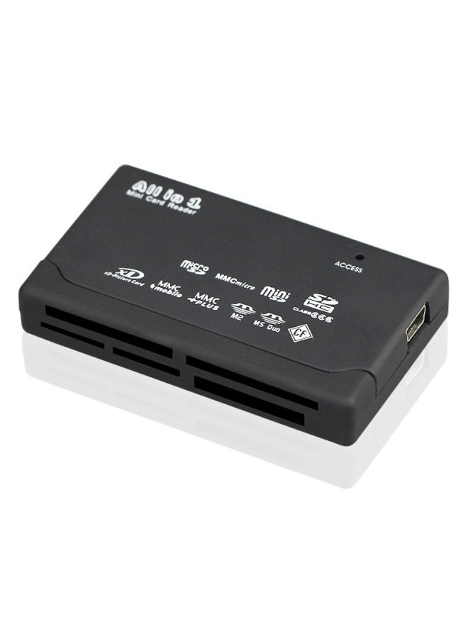 Generic - Digital Computer/card Reader/writer - High-speed Usb 3.0 Compact Flash Memory Card Reader/writer-Color:Black Support MS Long Stick (OPP Bag) - Image 1