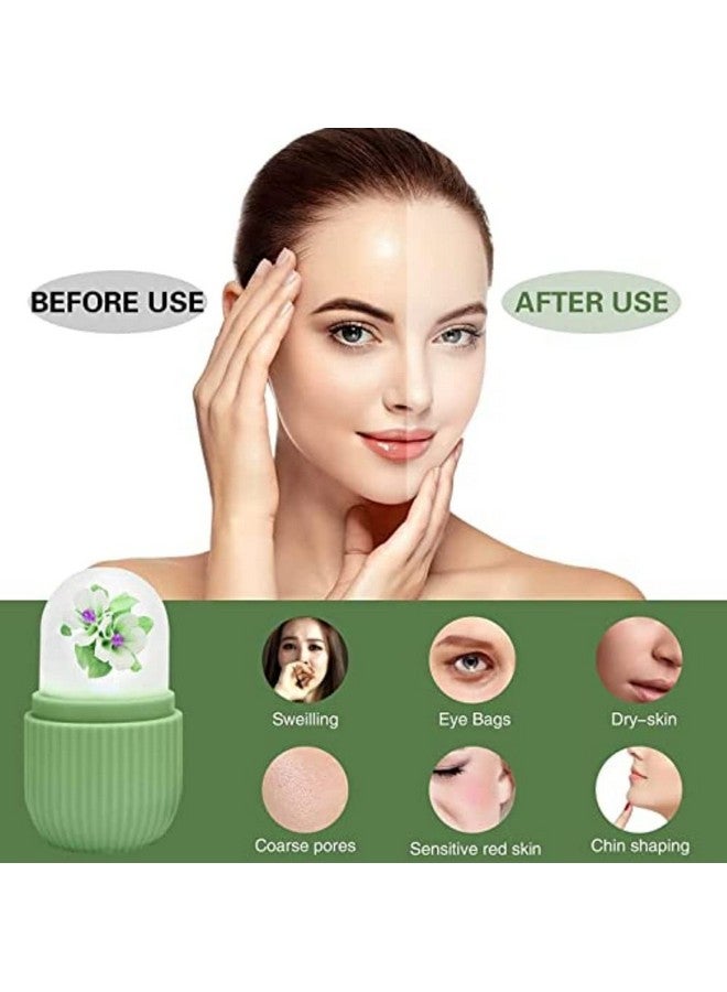 Feelhigh Face Roller Silicone Facial Cube for Eyes Neck Massage Remove Dark Circle Pore Shrink Face Beauty Skin Care Ice Mould - Image 5