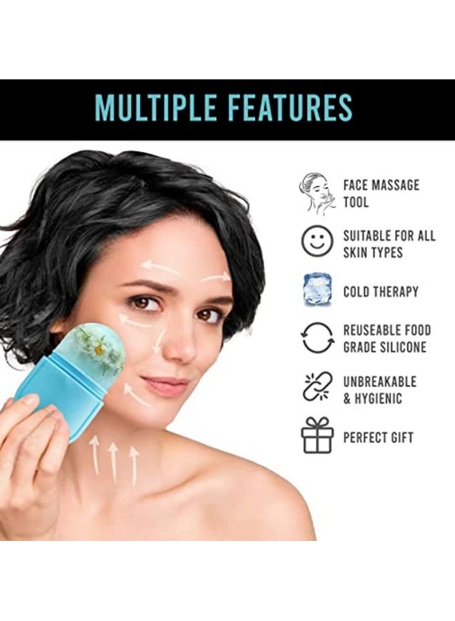 Feelhigh Face Roller Silicone Facial Cube for Eyes Neck Massage Remove Dark Circle Pore Shrink Face Beauty Skin Care Ice Mould - Image 2