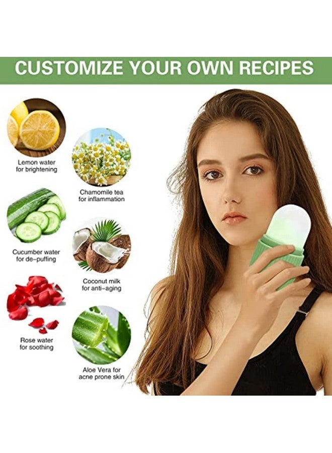 Feelhigh Face Roller Silicone Facial Cube for Eyes Neck Massage Remove Dark Circle Pore Shrink Face Beauty Skin Care Ice Mould - Image 3