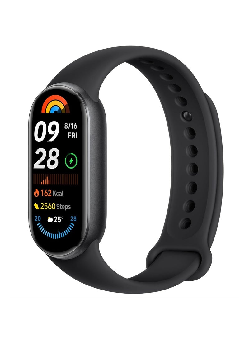 Smart Band 9 Global Version (2024) 1.62" Amoled Display | 233 mAh Battery | up to 21 Days of Battery Life | Over 150 Workout Modes | BT 5.4 | 50M Water Resistant - Midnight Black - Image 5