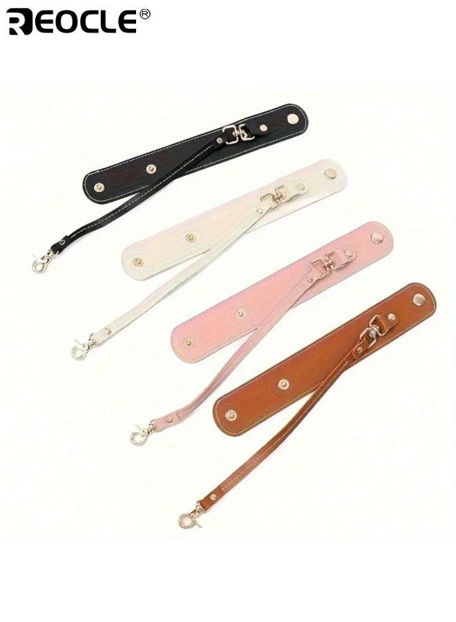 REOCLE Leather Glove Holder with Clasp Design and Adjustable Strap Multi Purpose Organizer with Durable Material for Handbag Outdoor Camping Use - Image 4