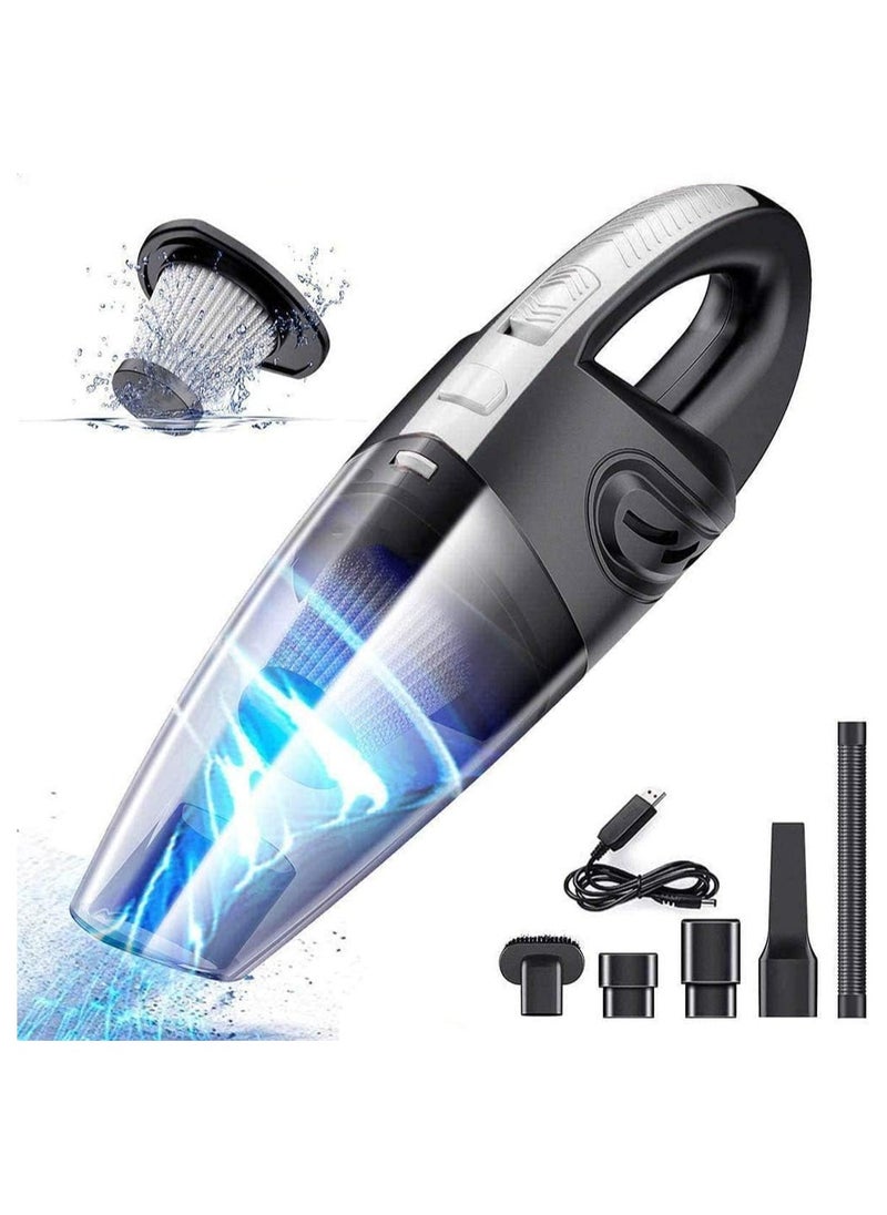 INFLUX High-Power Cordless Handheld Vacuum Cleaner – Portable, Rechargeable, and Wireless for Efficient Car, Home, Sofa, and Kitchen Cleaning with Advanced Wet & Dry Capabilities and Strong Suction  - Image 1