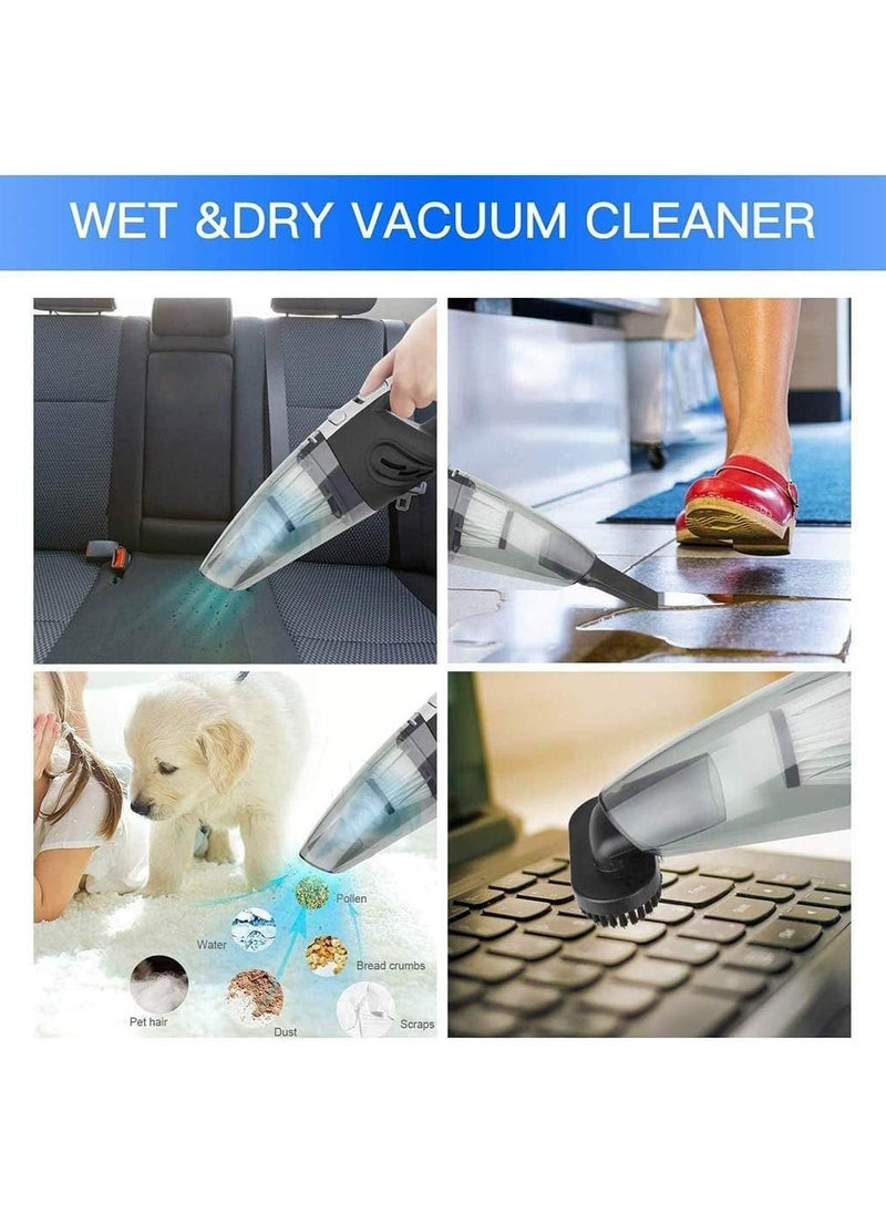 INFLUX High-Power Cordless Handheld Vacuum Cleaner – Portable, Rechargeable, and Wireless for Efficient Car, Home, Sofa, and Kitchen Cleaning with Advanced Wet & Dry Capabilities and Strong Suction  - Image 3