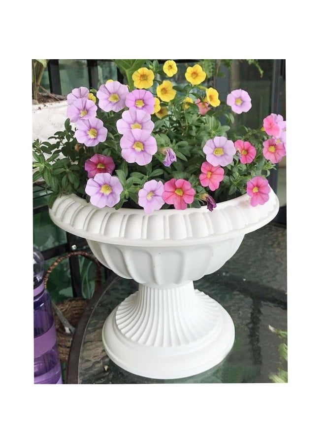 HOME TASTE Plastic Plant Flower Seedlings Nursery Pot - Decorative Garden Pots Flower - Modern Decorative Gardening Containers - Image 3