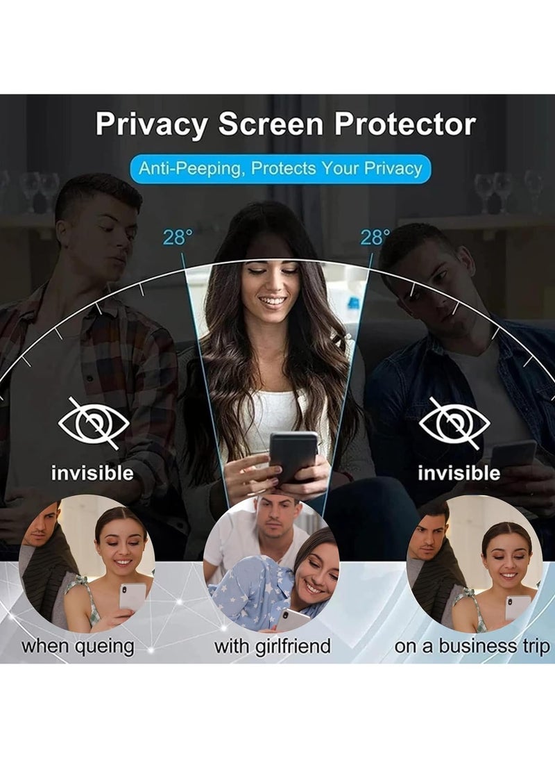 (2 pieces) Compatible with Samsung Galaxy Z Fold 7 Privacy Screen Protector (inner screen + front screen) Hydrogel film - Image 5