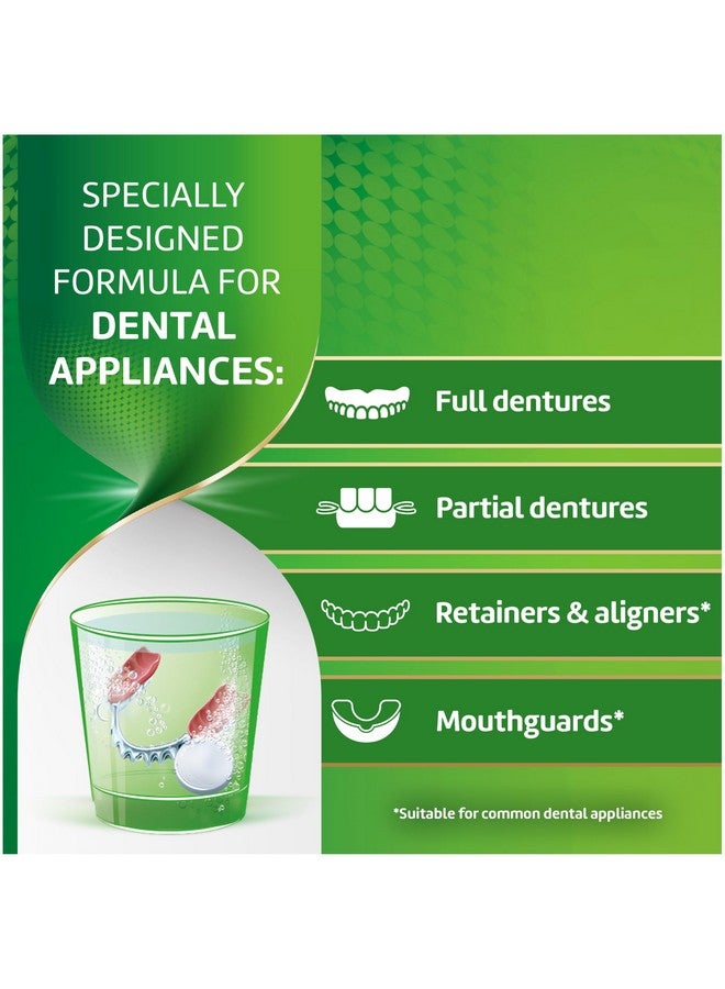 Polident Overnight Whitening Antibacterial Dental Appliance Cleanser Tablets, 90 Count (2 Pack) - Image 5