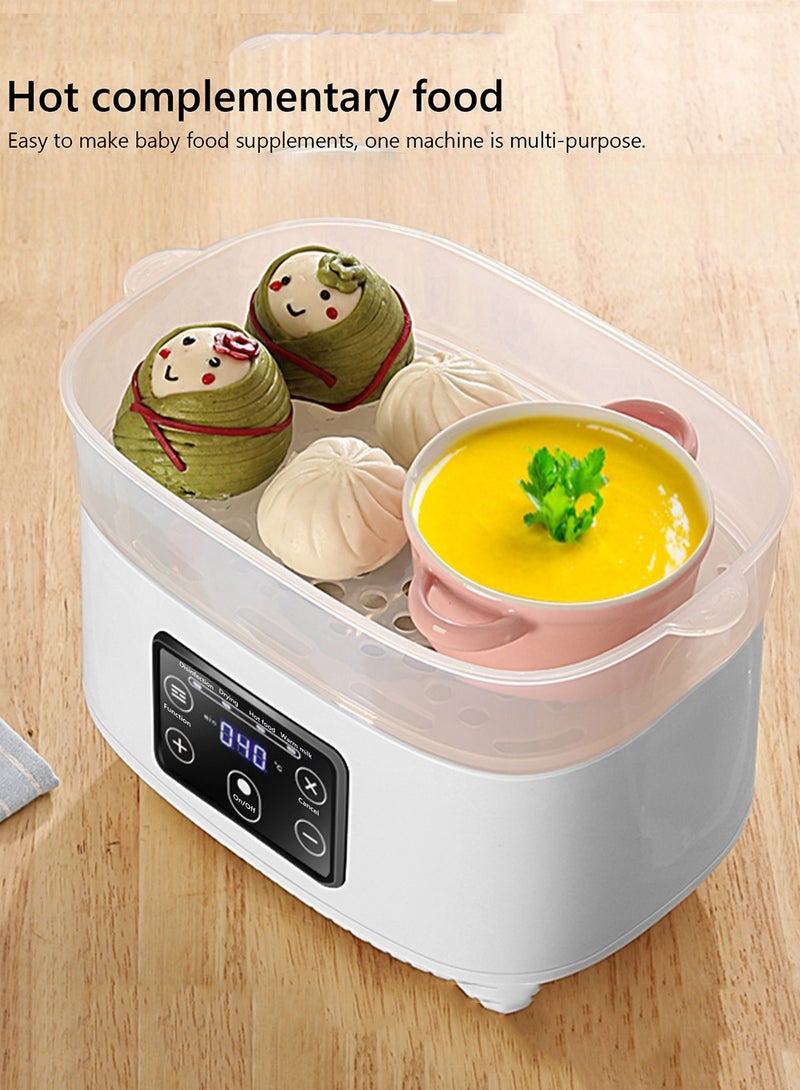 EzzySo Baby Bottle Sterilizer Electric Steam Sterilization Bottle Warmer and Bottle Dryer 5 in 1 Baby Milk Warmer and Sterilizer Universal Fit for All Baby Items Accessories - Image 3