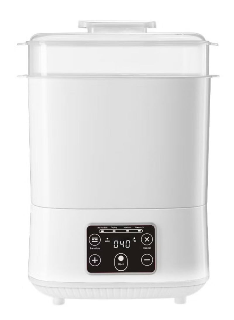 EzzySo Baby Bottle Sterilizer Electric Steam Sterilization Bottle Warmer and Bottle Dryer 5 in 1 Baby Milk Warmer and Sterilizer Universal Fit for All Baby Items Accessories - Image 1