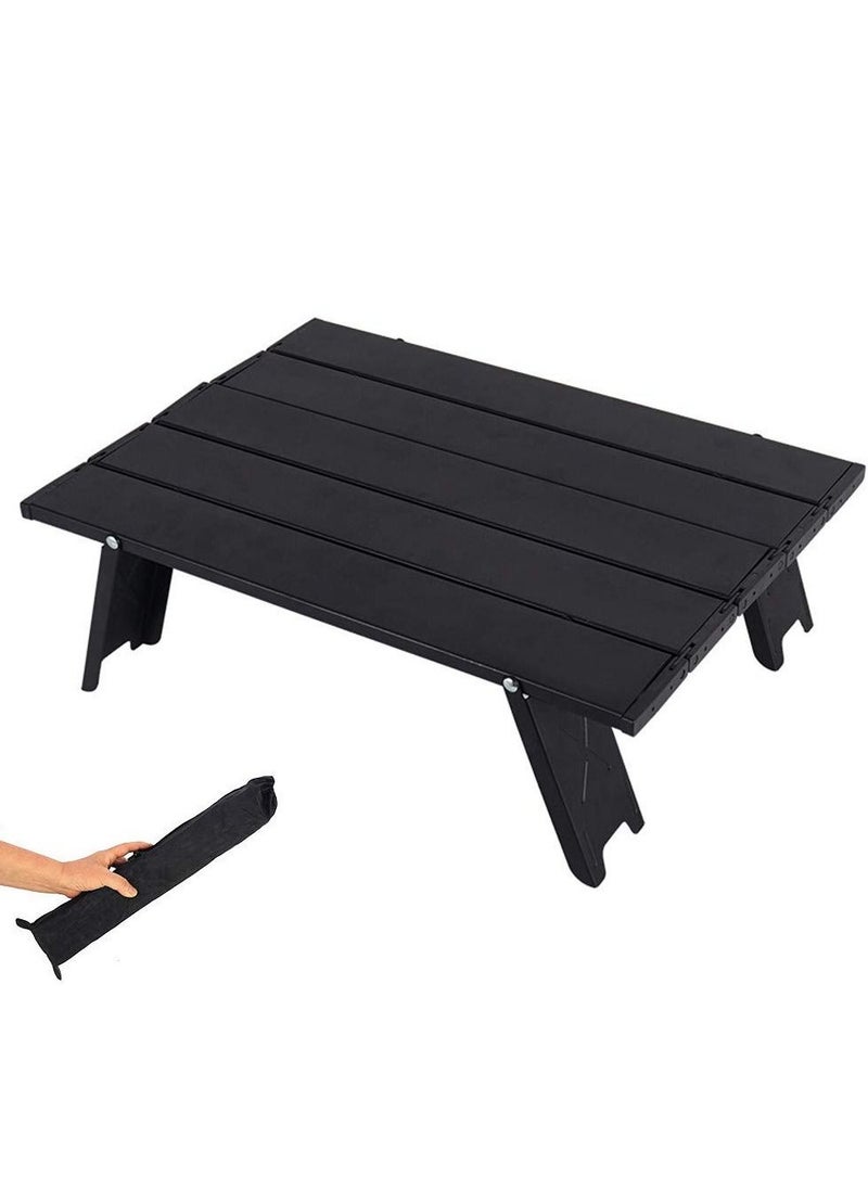 XiuWoo 1-Piece Portable Ultralight Aluminum Folding Camping Table for Outdoor Picnic Beach Table with Carry Bag  - Image 1