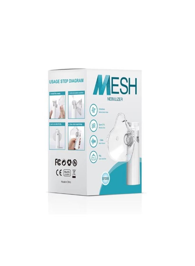 Medical Handhe USB Portable Nebulizer Inhalator Adult Kids SY308 - Image 3