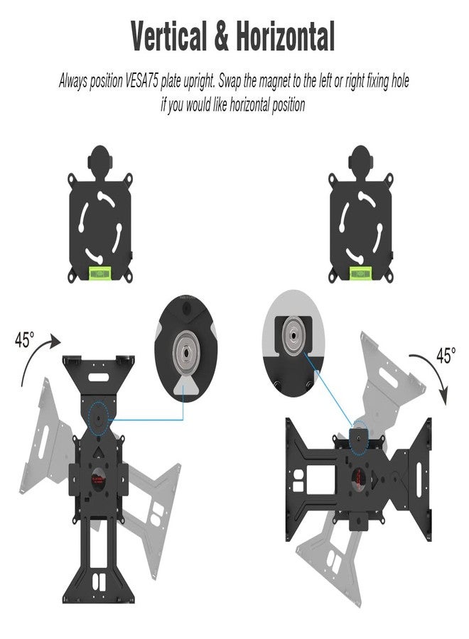 ElecGear Magnetic Wall Mount for Xbox Series X, Metallic Support Bracket with Gaming Headset Hook, Magnets and Built-in Level Design - Mount XSX Vertical, Horizontal or Under The Desk - Image 5