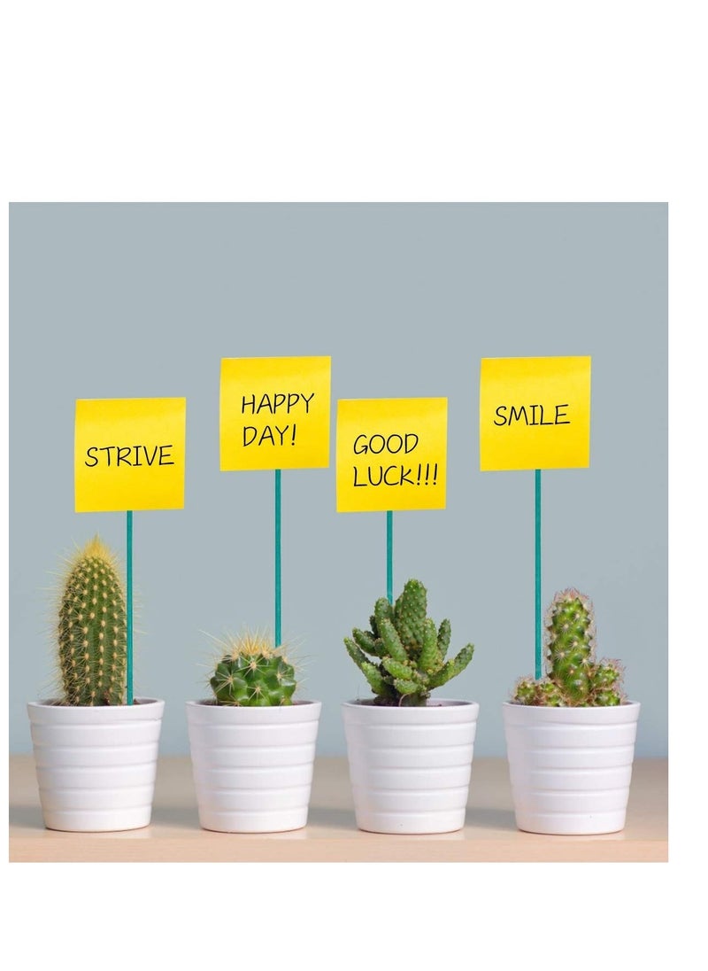 Generic - Garden Stakes Green Bamboo Sticks Decorative, Wooden Plant Support Sticks, Green Wood Plant Stakes, Floral Plant Support Stakes, Wooden Sign Posting Garden Sticks and DIY Activities - Image 1