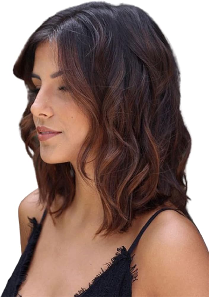 اي سي اي اف باروكة كتف مموجة من ECIF - بني - Image 2