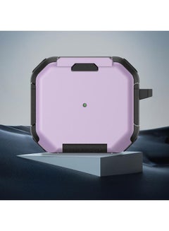erorex For AirPods 3 Phone Holder Design Earbuds Box Protective Case(Purple) 