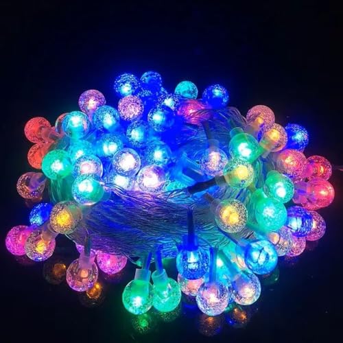 KHIZAR LED String Lights for Bedroom Decor – Decorative Fairy Lights for Kids Room, Girls Room & Home Decoration, Fairy Lights for Ramadan, Eid, Wedding, Party & Indoor Room Decor (Crystal Ball 14) - Image 5