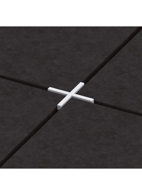 ARBO Tile SpacerTile Levelling System Plastic Use for Wall Floor Tiles 2mm 3mm 4mm 5mm Pack of 200 3 mm
