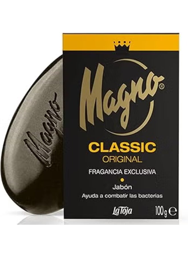 Jabon by La Toja Magno Classic Black Glycerin Hand Soap 100g