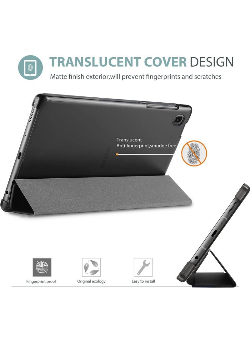 Galaxy Tab A7 Lite Case 8.7 Inch (SM-T220/ SM-T225/ SM-T227), Protective Stand Case Hard Shell Cover for 8.7 Inch Samsung Tab A7 Lite Tablet 2021 -Black - Image 4