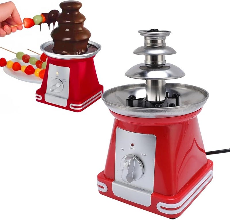 Stainless Steel 3 Tier Electric Chocolate Fountain For Party US Plug 110V - Image 4