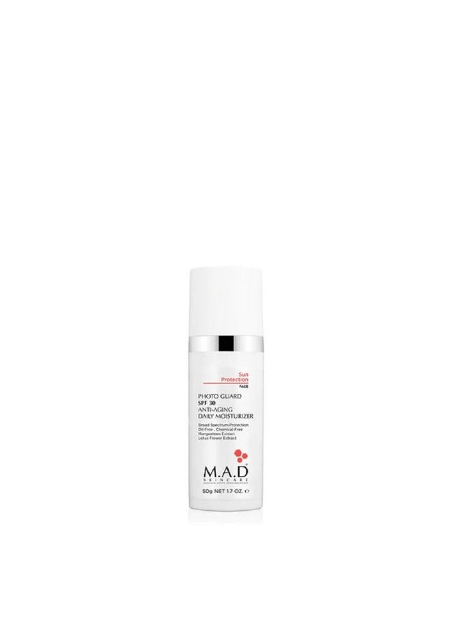M.A.D Skincare Solar Protection Photo Guard Spf 30 Antiaging Daily Moisturizer 50G  - Image 1
