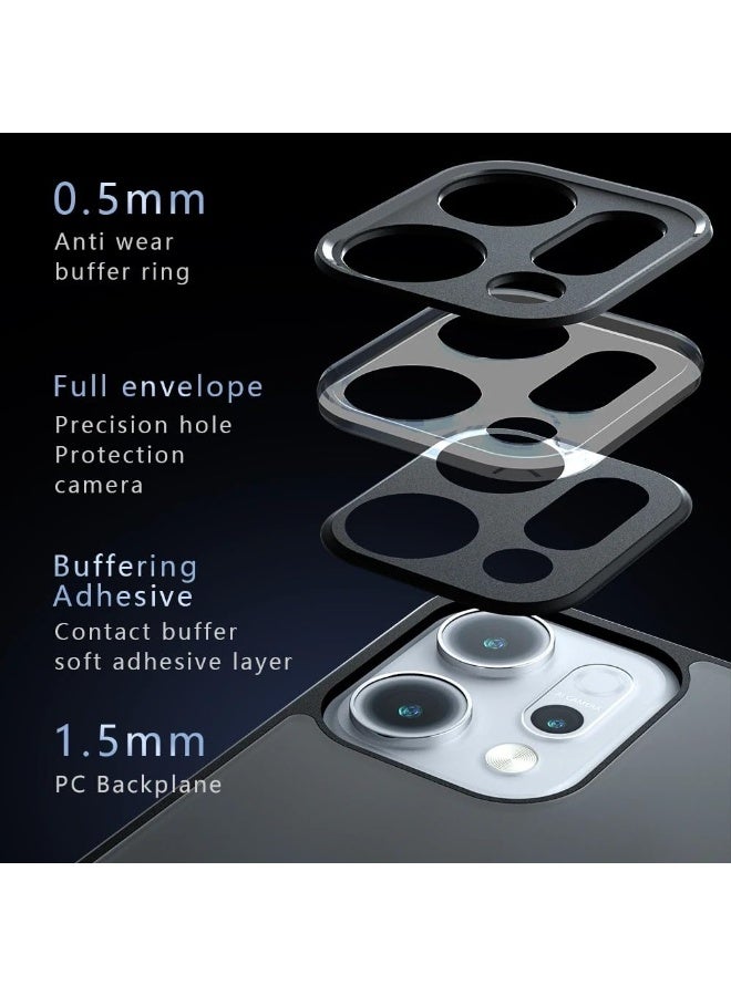 Frosted Case Compatible with OPPO Reno 14 Pro, Selected TPU Material and Four Corner Airbags Shock and Drop Resistance Cover for OPPO Reno 14 Pro