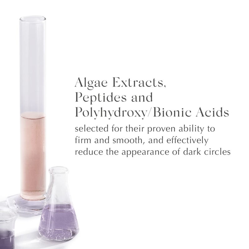 EXUVIANCE Bright Eyes Dark Circle Corrector Hydrating Eye Cream with Algae Extracts, Peptides, Polyhydroxy + Bionic Acids, Fragrance-Free, 15 g. - Image 3