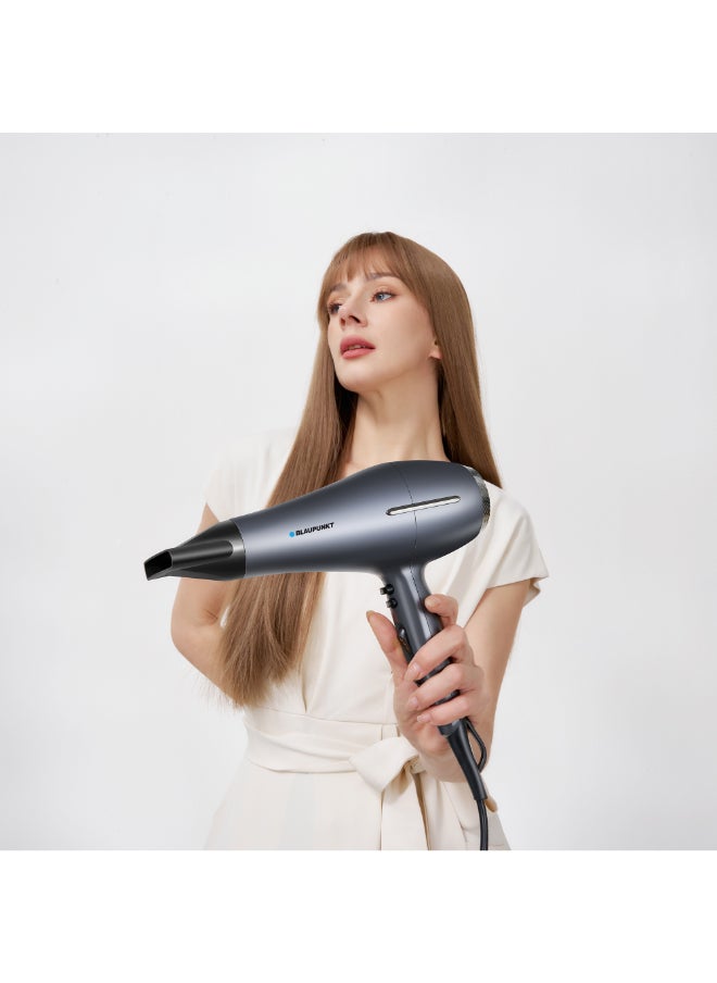 Professional Hair Dryer, 2400W, 3 Temp And 2 Airflow Settings, Ionic Function, Concentrator, Diffuser, Sdp730