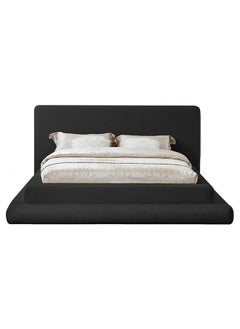 A to Z Furniture Devine Premium Bed 100x200cm Single size Bed in Black Color 