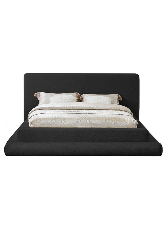 A to Z Furniture - Devine Premium Bed 100x200cm Single size Bed in Black Color - Image 1