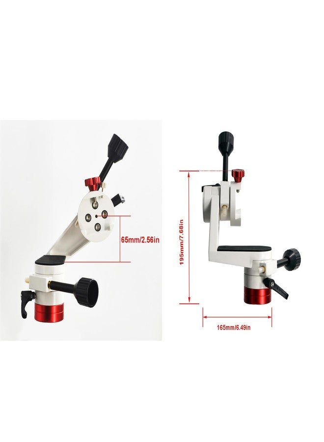 Heayzoki Altazimuth Telescope Mount with 3/8in Thread, 360° Horizontal and Vertical Adjustment, 5kg Weight Bearing - Image 4