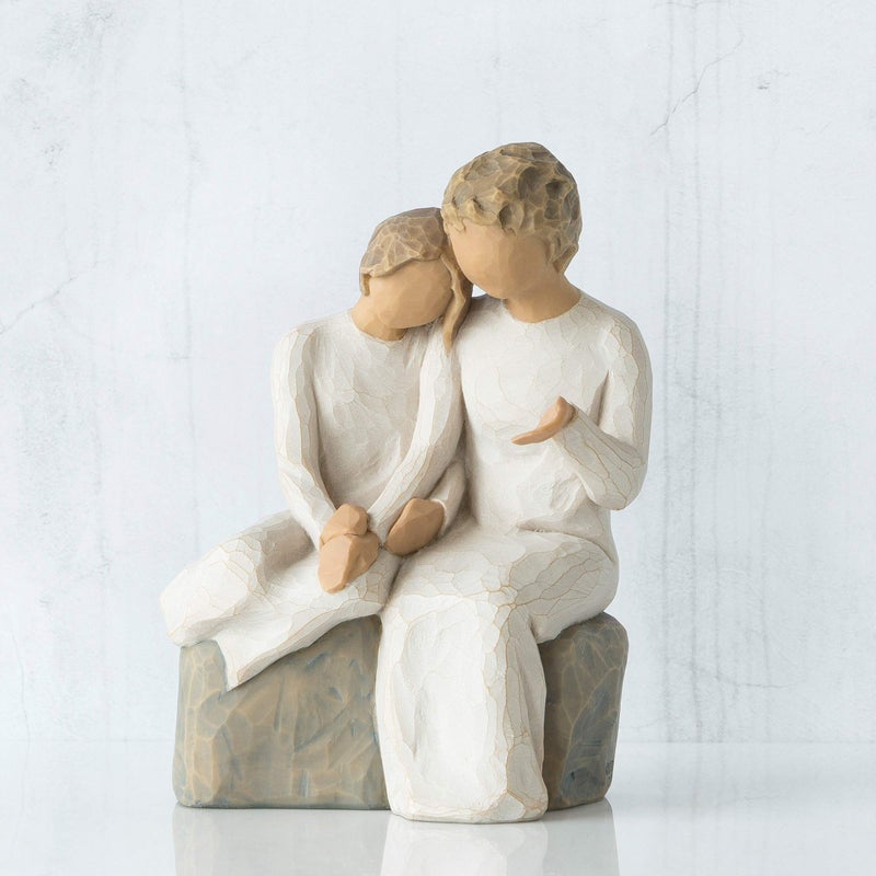 Willow Tree with My Grandmother, The Best Gift is time Spent with You, A Gift to Express Love, Closeness, and Family Relationships Between Grandparents and Grandchildren, Sculpted Hand-Painted Figure - Image 2