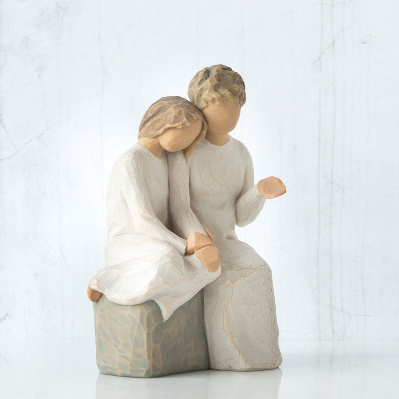 Willow Tree with My Grandmother, The Best Gift is time Spent with You, A Gift to Express Love, Closeness, and Family Relationships Between Grandparents and Grandchildren, Sculpted Hand-Painted Figure - Image 4