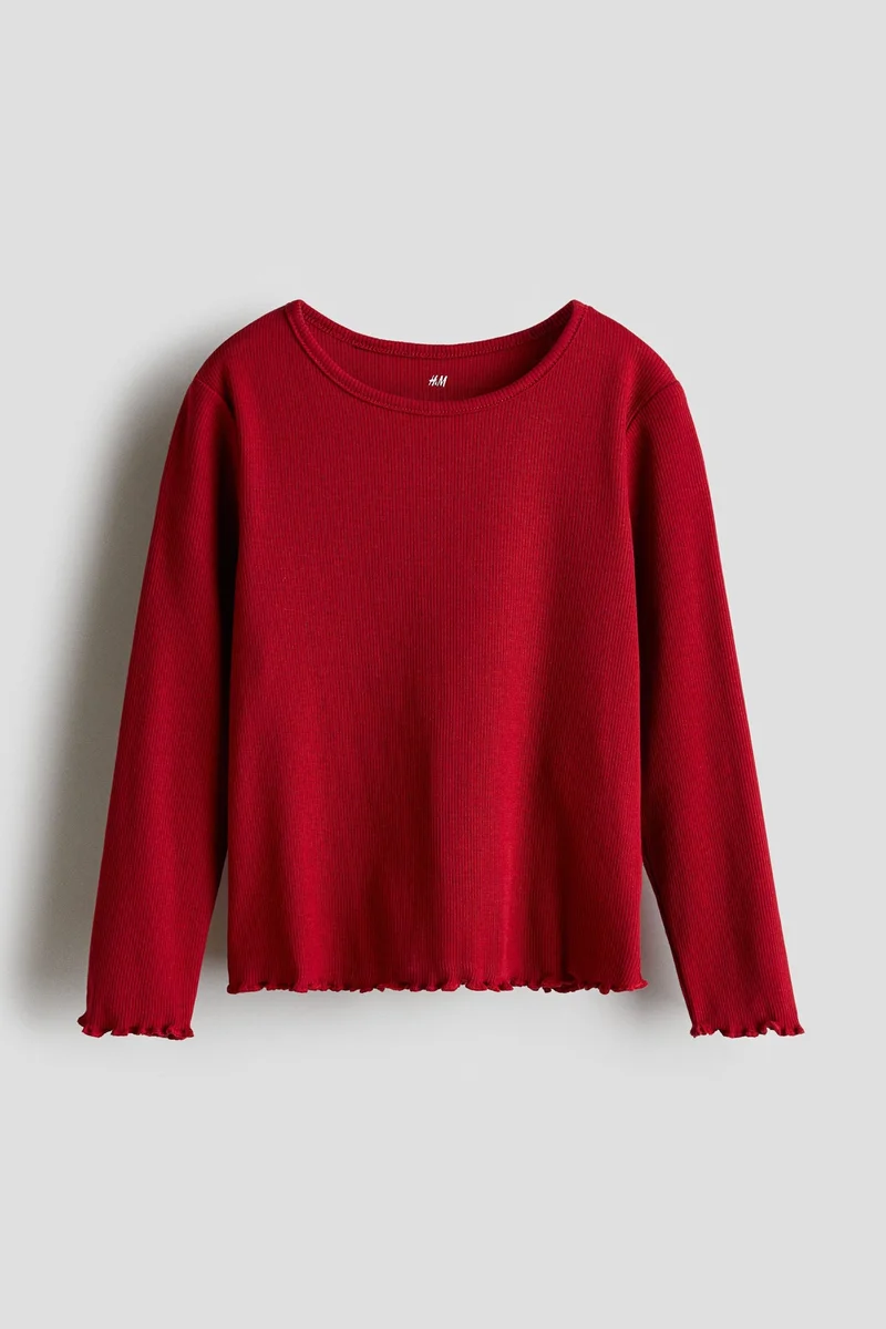 H&M Long-sleeved jersey top